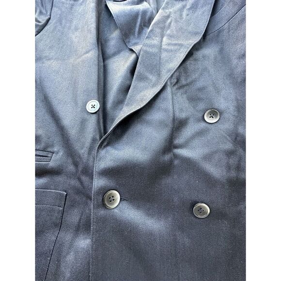 Daniel Niveau Blazer Womens 18W Black Silk‎ Lined Pockets Suit Jacket Business - Picture 10 of 10